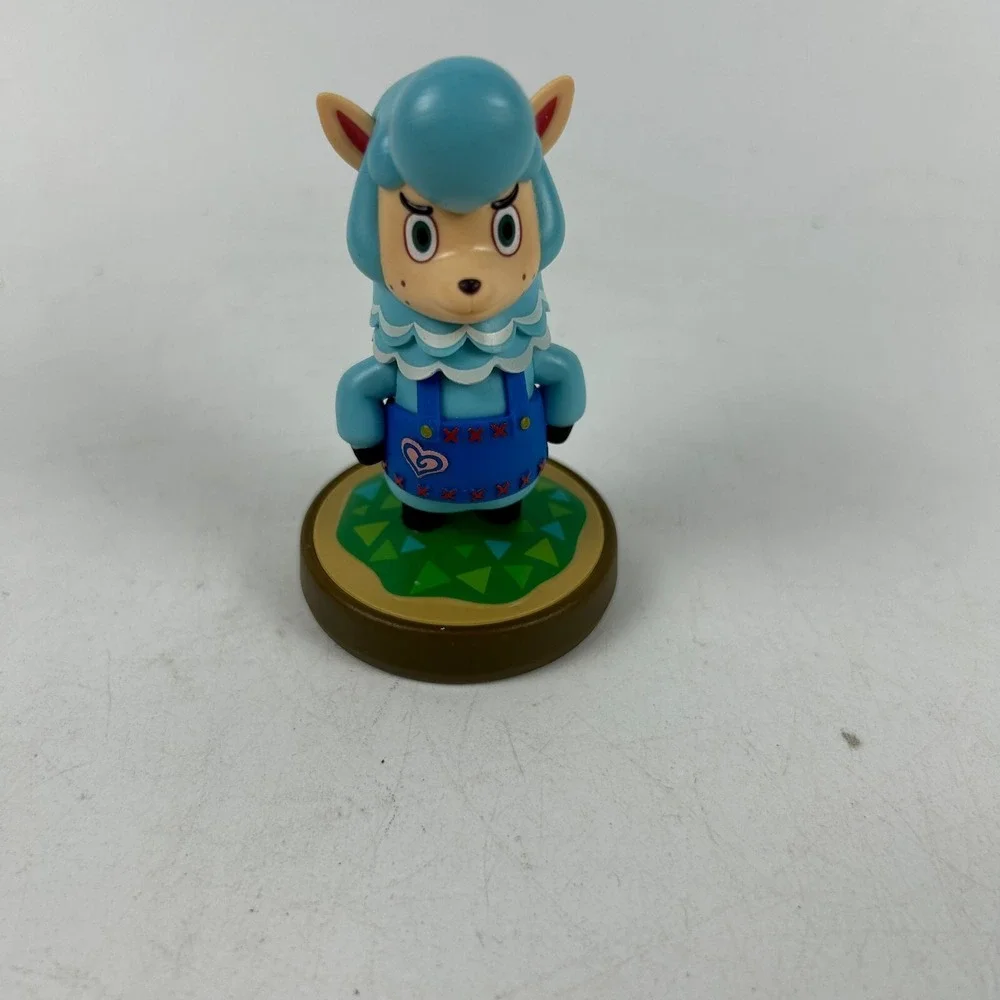 Nintendo NVL-001 Amiibo Character Reese Animal Crossing Series Small Blue Figure